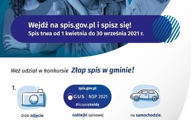 plakat-B2-konkurs-NSP2021-Zlap-spis-w-gminie
