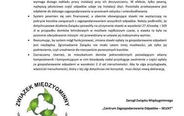 Zdjęcie przedstawia zmiany stawek za wyw&oacute;z śmieci tekst opisowy