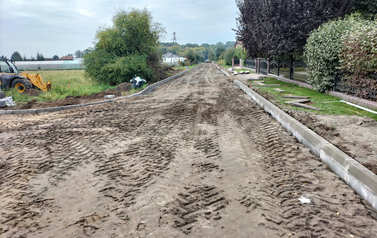 Przebudowa drogi gminnej 