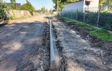 Przebudowa drogi gminnej 