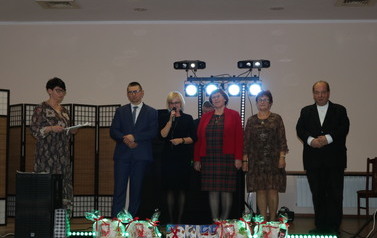 Dzień Seniora  na sali w Wilkowie Polskim