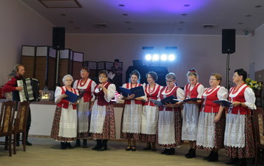 Dzień Seniora  na sali w Wilkowie Polskim