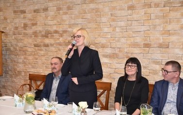 Zdjęcie przedstawia organizator&oacute;w Dnia Seniora 