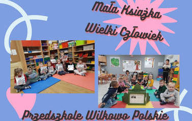 Ilustracja "Mała Książka Wielki człowiek"