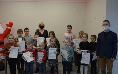 Konkurs recytatorski wręczenie nagr&oacute;d nagrodzeni