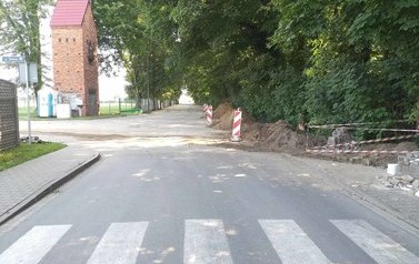 Nowa nawierzchnia ul. śliwkowej w Wielichowie
