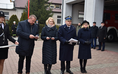 Przekazanie wozu strażackiego OSP Wielichowo
