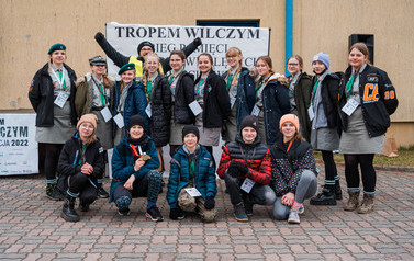 Bieg Tropem Wilczym w Wielichowie 2022