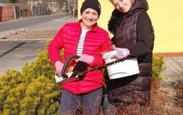 Wiosenne prace pielęgnacyjne w Wilkowie Polskim