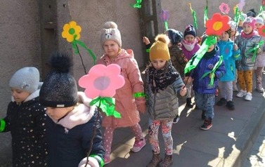 Pierwszy dzień wiosny w przedszkolu Świat Bajek
