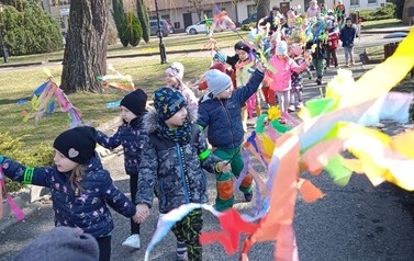 Pierwszy dzień wiosny w przedszkolu Świat Bajek