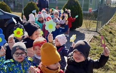 Pierwszy dzień wiosny w przedszkolu Świat Bajek