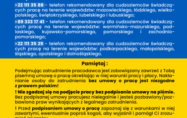 Rady dla obywateli Ukrainy