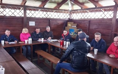 zebranie sprawozdawcze  Ochotniczej Straży Pożarnej Zielęcin