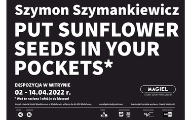 Cykl ekspozycji w witrynie Galerii Magiel