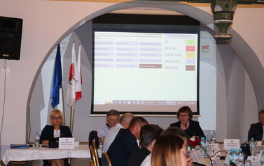 Sesja absolutoryjna Burmistrz Wielichowo Honoraty Kozłowskiej