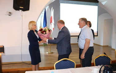 Sesja absolutoryjna Burmistrz Wielichowo Honoraty Kozłowskiej