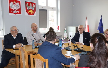 Spotkanie z  posłem Jakubem Rutnickim