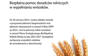 Dopłaty bezpośrednie - plakat 1