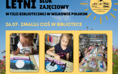 zdjęcia przedstawiają zajęcia z malowania