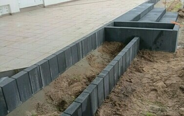 zdjęcie z remontu tarasu