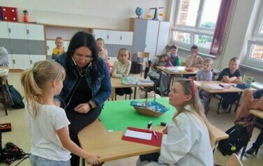 zdjęcia z zajęć bibliotecznych