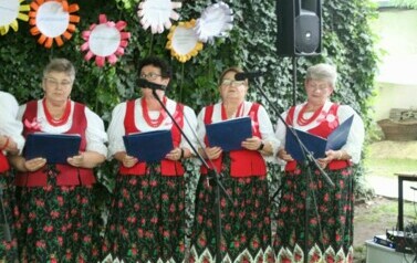 zdjęcia przedstawia koncertujących wilkowian