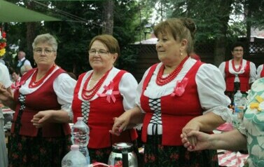 zdjęcia przedstawia koncertujących wilkowian