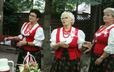 zdjęcia przedstawia koncertujących wilkowian