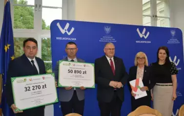 Podpisanie um&oacute;w o dofinansowanie &bdquo;Pięknieje Wielkopolska Wieś&rdquo;