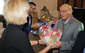 Dzień Seniora  na sali w Wilkowie Polskim