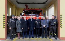 Przekazanie sprzętu specjalistycznego dla OSP Wilkowo Polskie