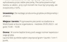 Konkurs Święto Pieczarki plus regulamin