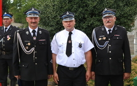 Przekazanie nowego samochodu ratowniczo-gaśniczego dla Ochotniczej Straży Pożarnej Wilkowo Polskie