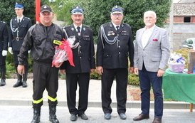 Przekazanie nowego samochodu ratowniczo-gaśniczego dla Ochotniczej Straży Pożarnej Wilkowo Polskie