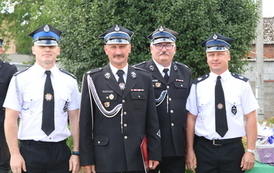 Przekazanie nowego samochodu ratowniczo-gaśniczego dla Ochotniczej Straży Pożarnej Wilkowo Polskie