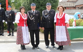 Przekazanie nowego samochodu ratowniczo-gaśniczego dla Ochotniczej Straży Pożarnej Wilkowo Polskie