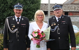 Przekazanie nowego samochodu ratowniczo-gaśniczego dla Ochotniczej Straży Pożarnej Wilkowo Polskie