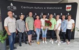 zdjęcie z pożegnania Pani Alicji