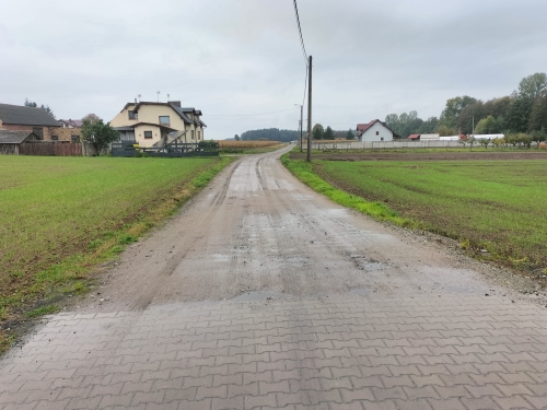 Przebudowa drogi gminnej wewnętrznej nr N14 w&nbsp;m. Augustowo &ndash; ETAP II