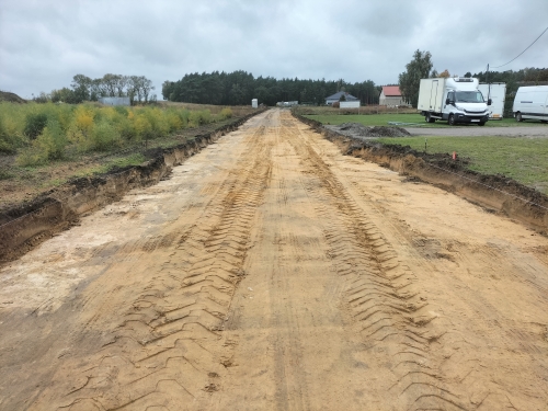 Przebudowa drogi gminnej wewnętrznej nr N14 w&nbsp;m. Augustowo &ndash; ETAP II