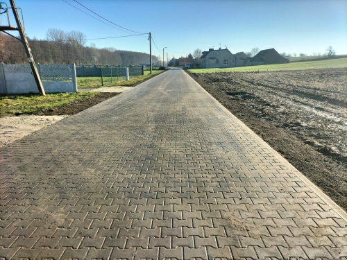 Przebudowa drogi gminnej wewnętrznej nr N14 w&nbsp;m. Augustowo &ndash; ETAP II