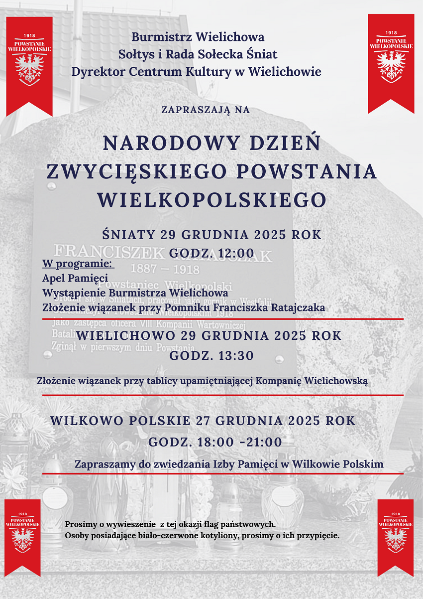 Narodowy Dzień Zwycięskiego Powstania Wielkopolskiego