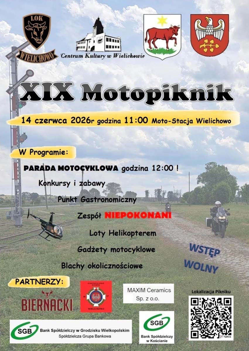 XIX Motopiknik w&nbsp;Wielichowie &ndash; święto miłośnik&oacute;w motocykli