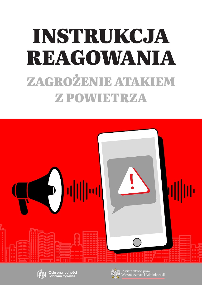 Instrukcję reagowania - zagrożenie atakiem z&nbsp;powietrza