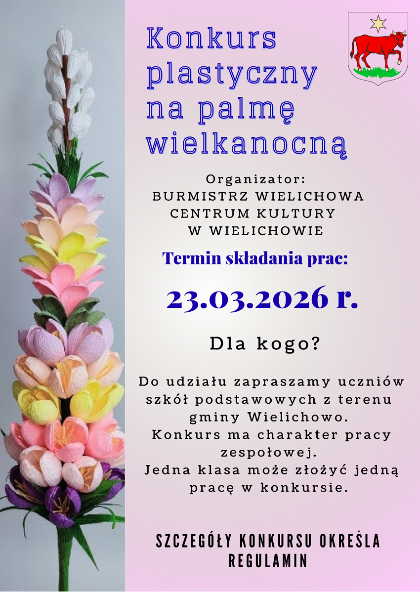 Konkurs plastyczny na&nbsp;palmę wielkanocną