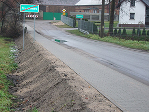 Remont chodnika w ciągu drogi Powiatowej