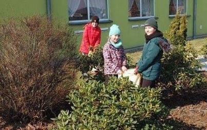 Zdjęcie do Wiosenne prace pielęgnacyjne w Wilkowie Polskim