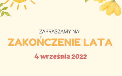 Zdjęcie do Zakończenie lata