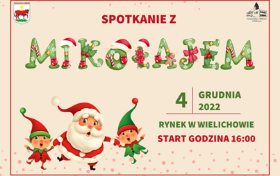 Zdjęcie do Spotkanie z Mikołajem na Rynku w Wielichowie